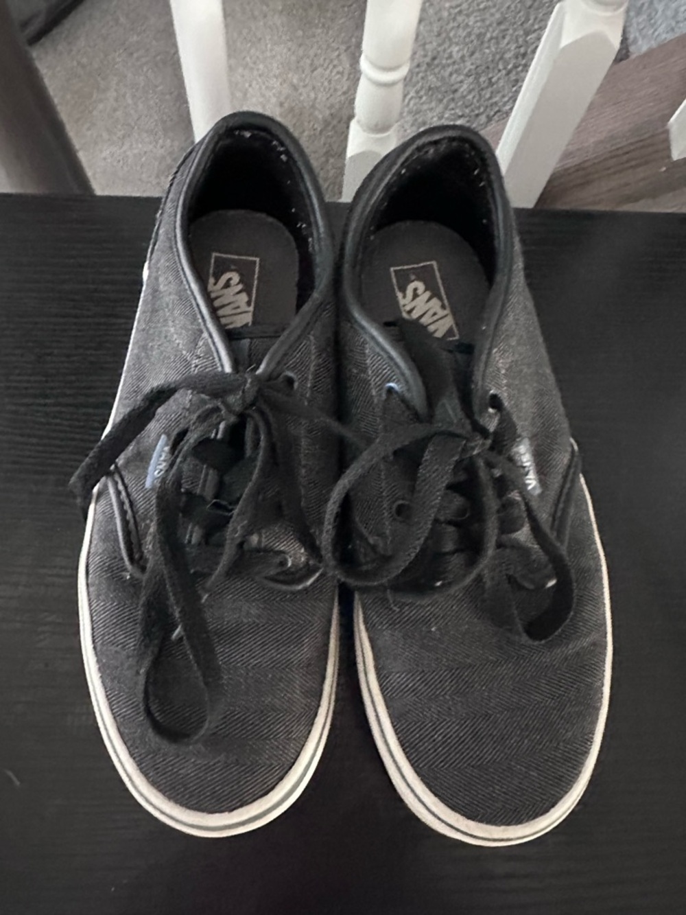 Vans Atwood Textile Black Orion Youth Size 4.5